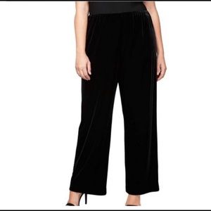 Velvet dress pants 2x